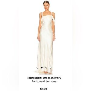 For Love & Lemons bridal dress